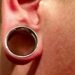 Ear lobe before